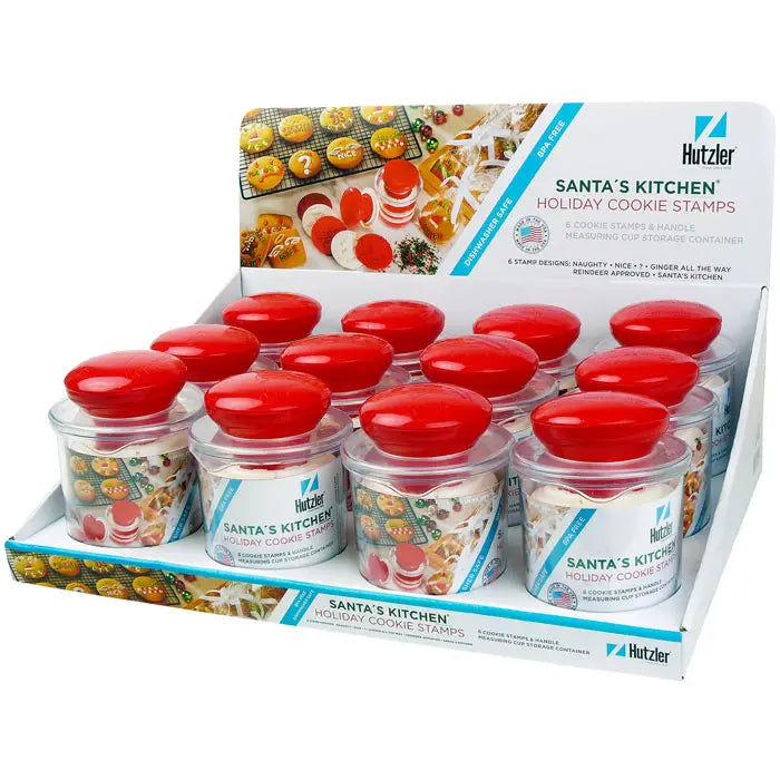 Santas Kitchen Cookie Stamp