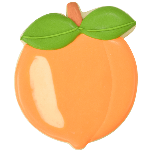 Peach Cookie Cutter 3.25in