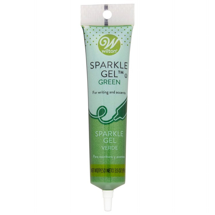 Green Sparkle Gel Icing