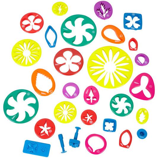 Gumpaste Flower Cutout Set