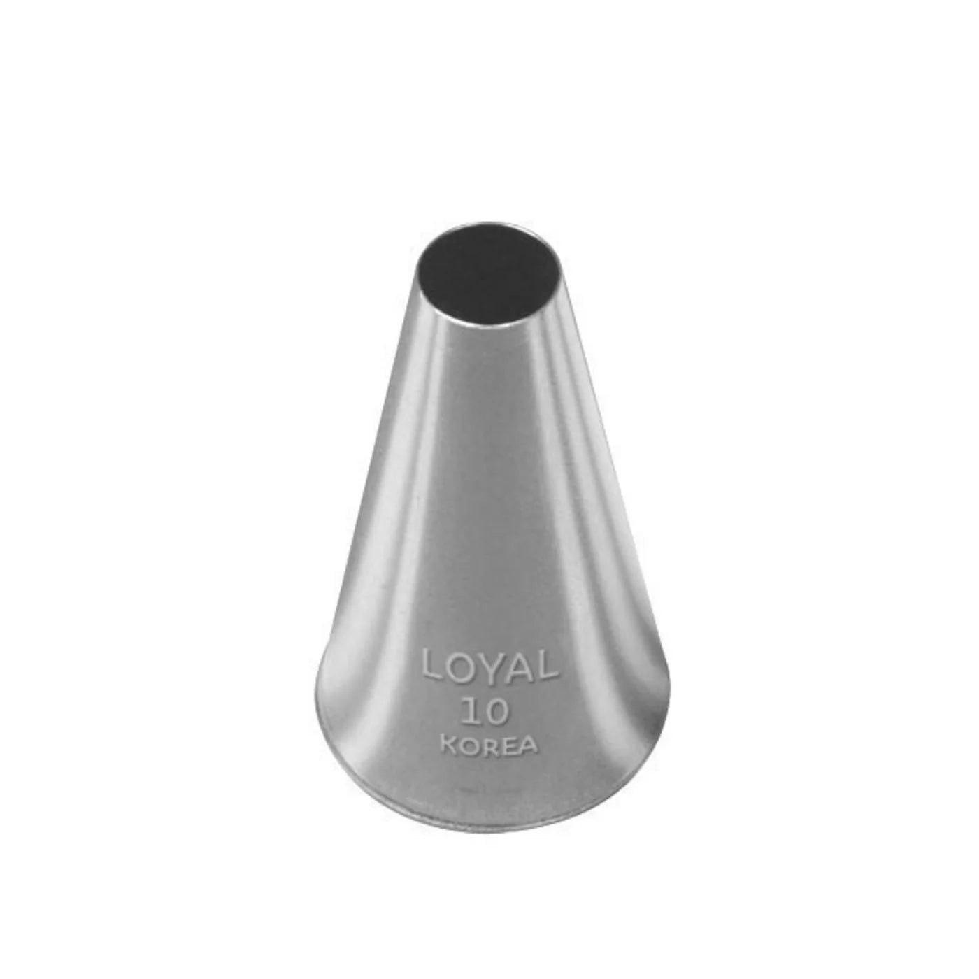 Large Dots & Bold Borders Piping Tip #10 - Loyal Stainless Steel Decorating Tube