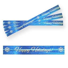 Happy Holiday Twist Tie 100