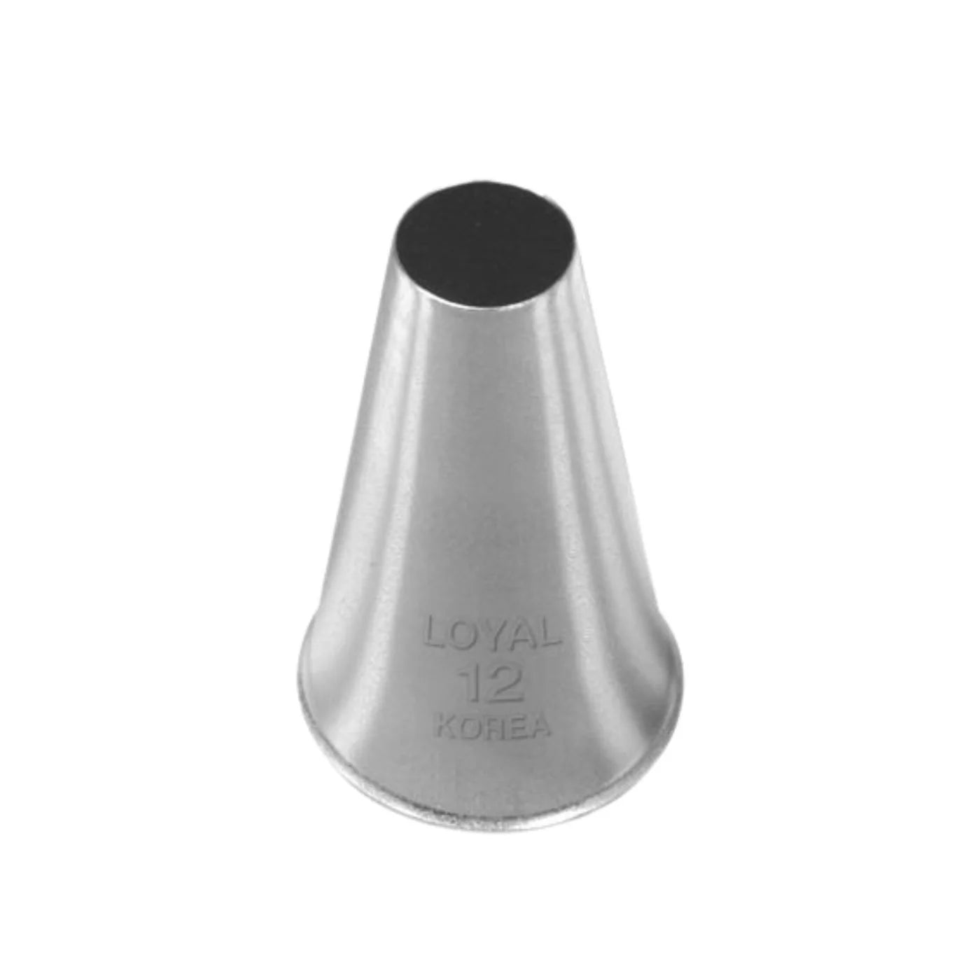 Extra-Large Dots & Bold Lines Piping Tip #12 - Loyal Stainless Steel Decorating Tube