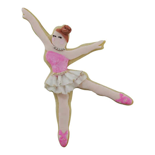 Ballerina Cookie Cutter 4.5in