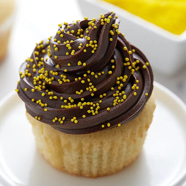 Yellow Nonpareils Dot Cake Sprinkles