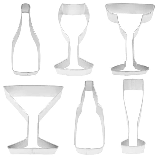 Beverage Cookie Cutter 6pc Kit