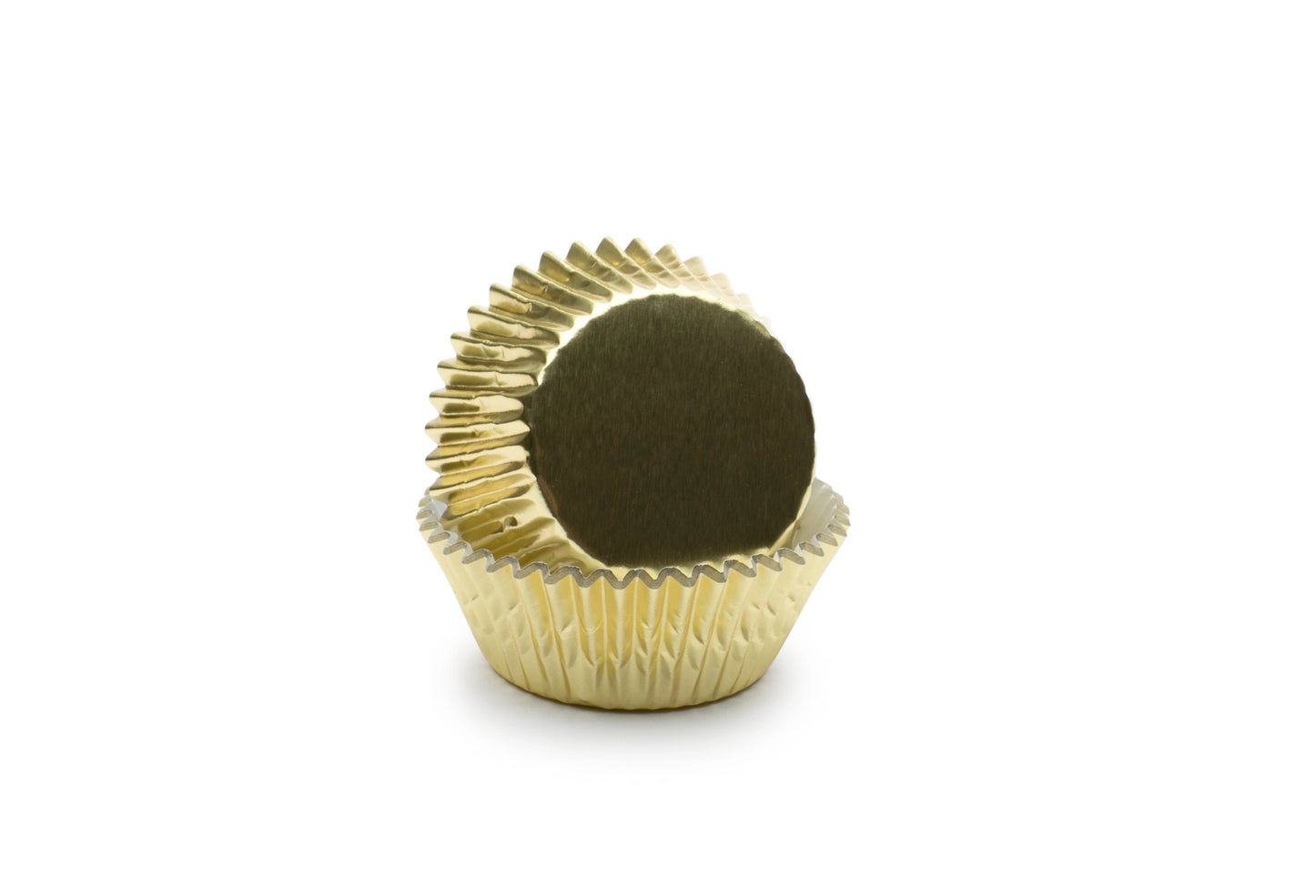 Cupcake Liners Standard Gold Foil 32-Count