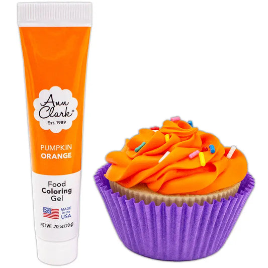 Ann Clark Food Coloring Gel Pumpkin Orange  .70oz