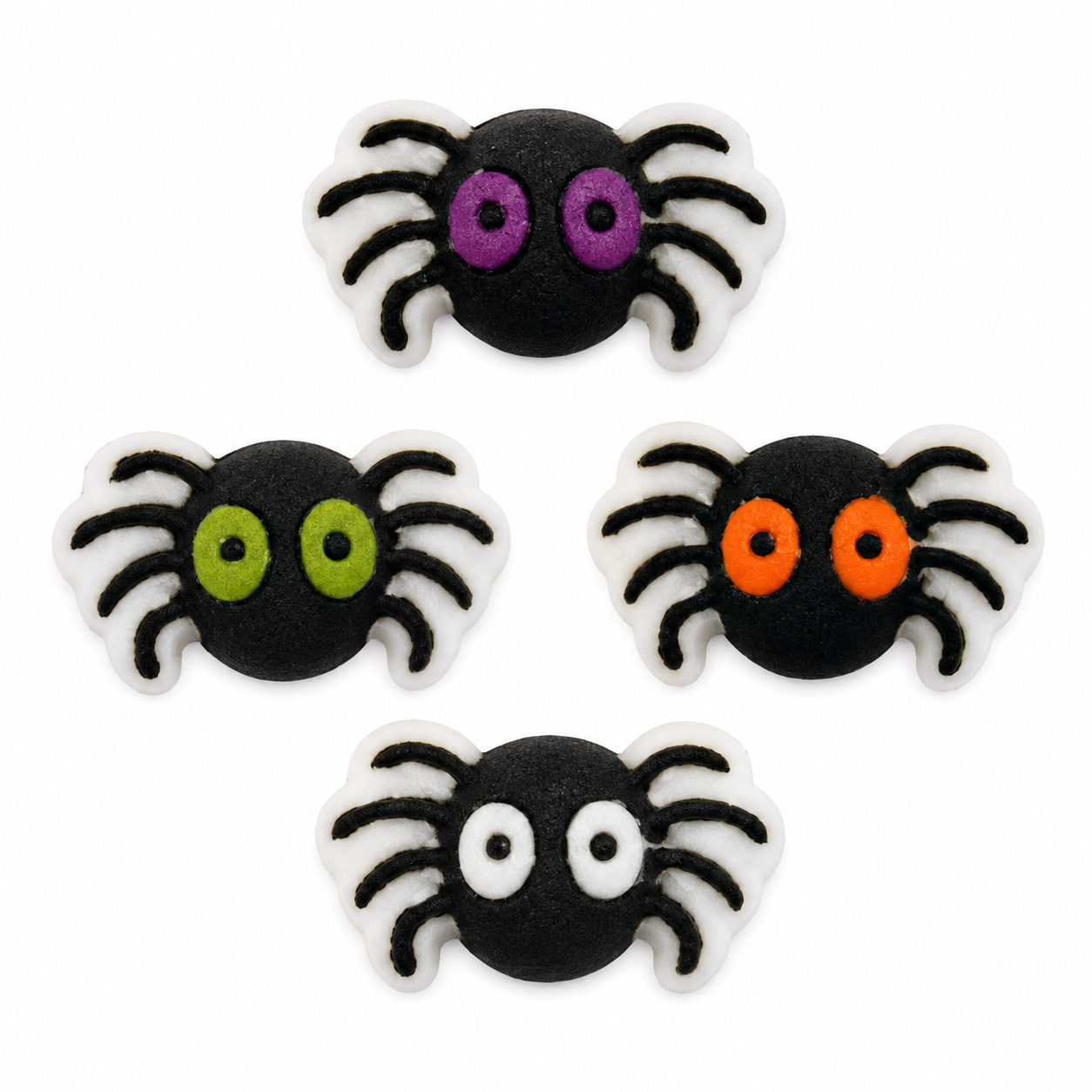 Itsy Bitsy Spider Royal Icing Decorations - 12 Count