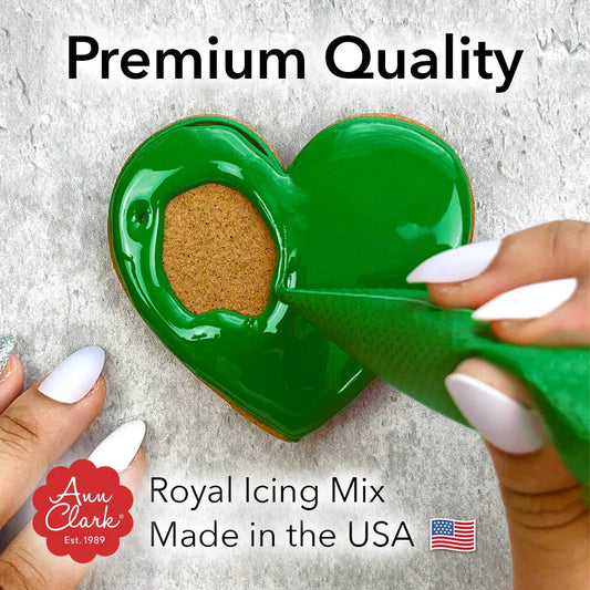 Instant Royal Icing Mix Leaf Green 4.3 Oz
