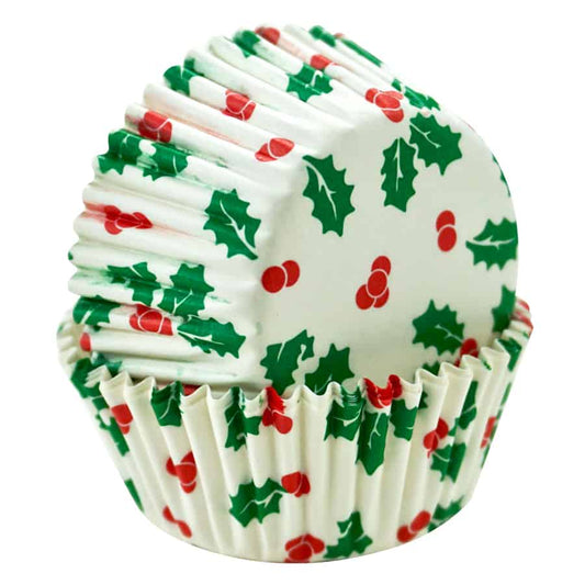 Christmas Mini Cupcake Liners 75 Count