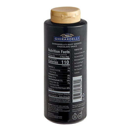 Ghirardelli Chocolate Sauce 16 oz for Ice Cream & Sundaes