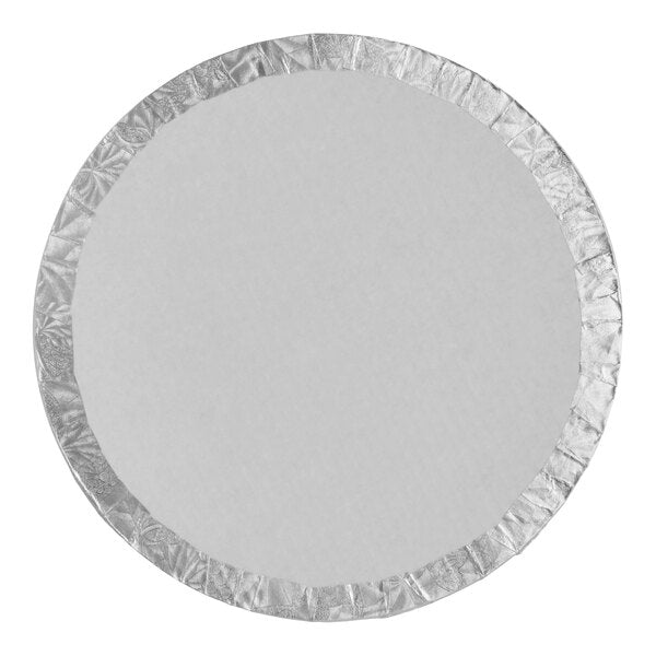 Enjay Silver Round Cake Drum 1/2 Inch Thick
