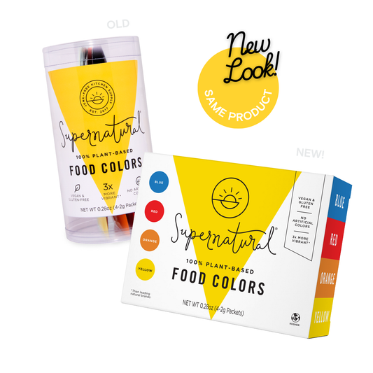 Supernatural Plant-Based Food Colors