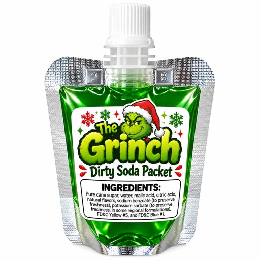 The Grinch Dirty Soda Starter Packet 2oz