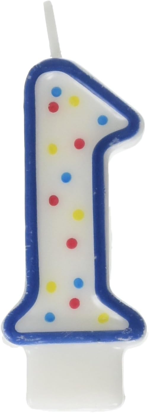 3in Birthday Candle Number 1