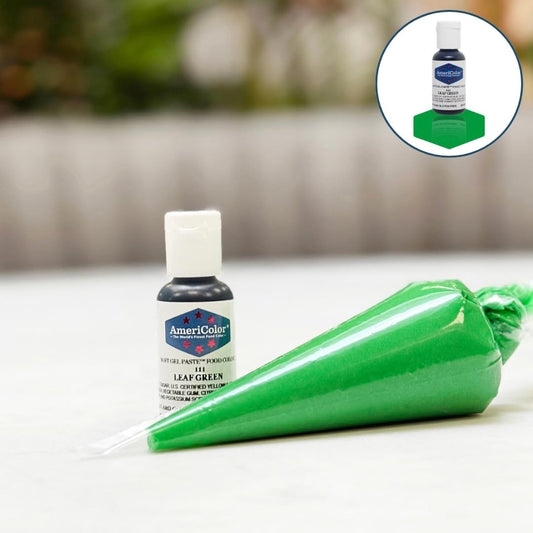 Americolor Soft Gel Paste Food Coloring .75 Leaf Green