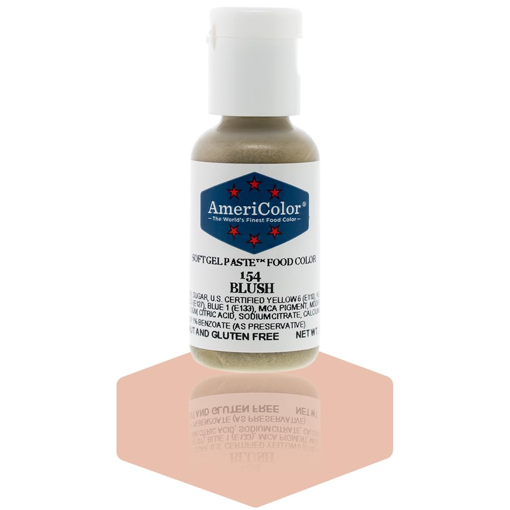 Americolor Soft Gel Paste Food Coloring .75 Blush