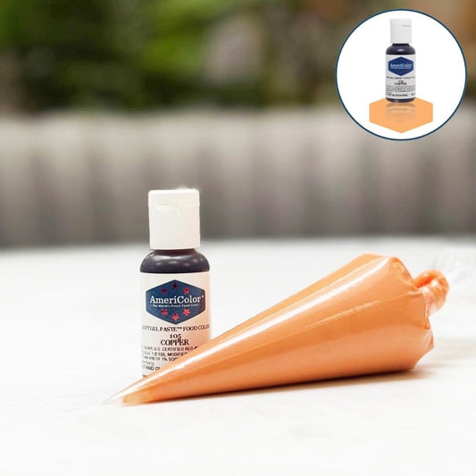 Americolor Soft Gel Paste Food Coloring .75 Copper
