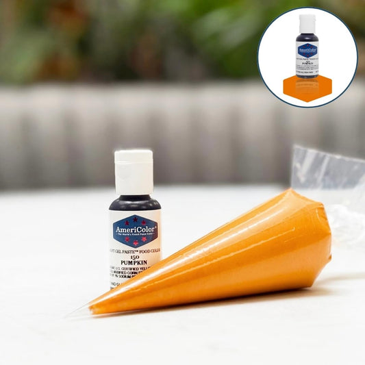 Americolor Soft Gel Paste Food Coloring .75 Pumpkin