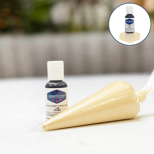 Americolor Soft Gel Paste Food Coloring .75 Super Ivory