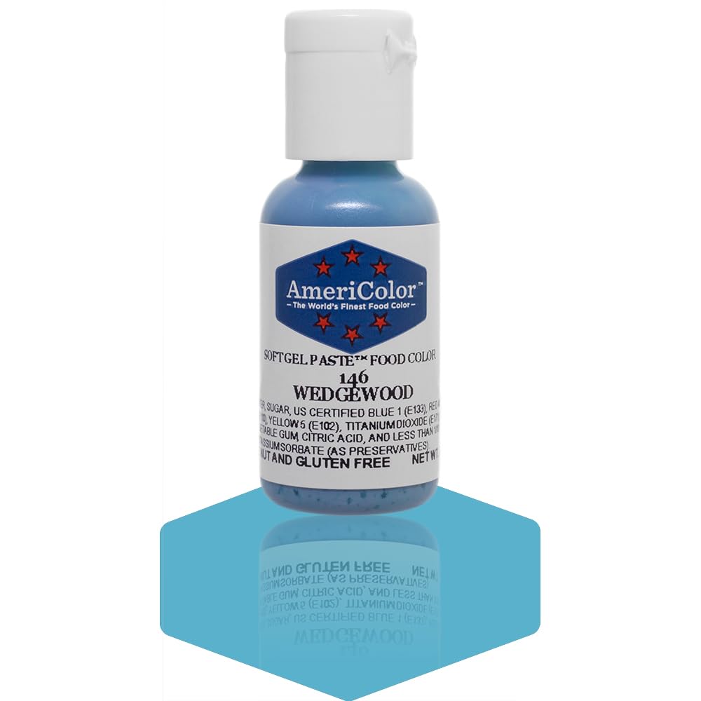 Americolor Soft Gel Paste Food Coloring .75 Wedgewood