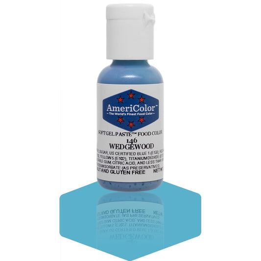 Americolor Soft Gel Paste Food Coloring .75 Wedgewood