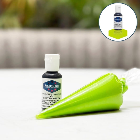 Americolor Soft Gel Paste Food Coloring .75 Electric Green