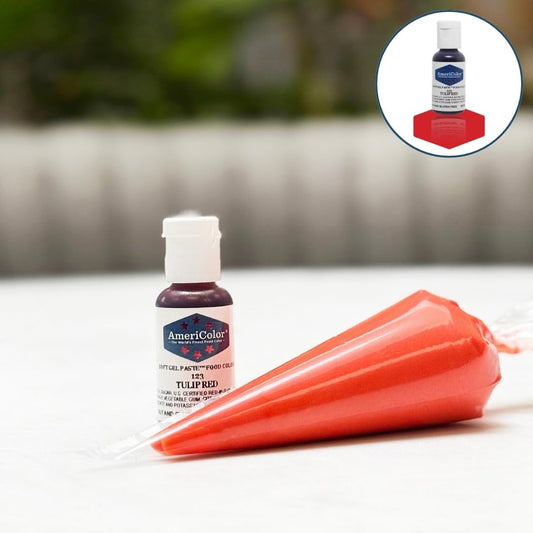 Americolor Soft Gel Paste Food Coloring .75 Tulip Red
