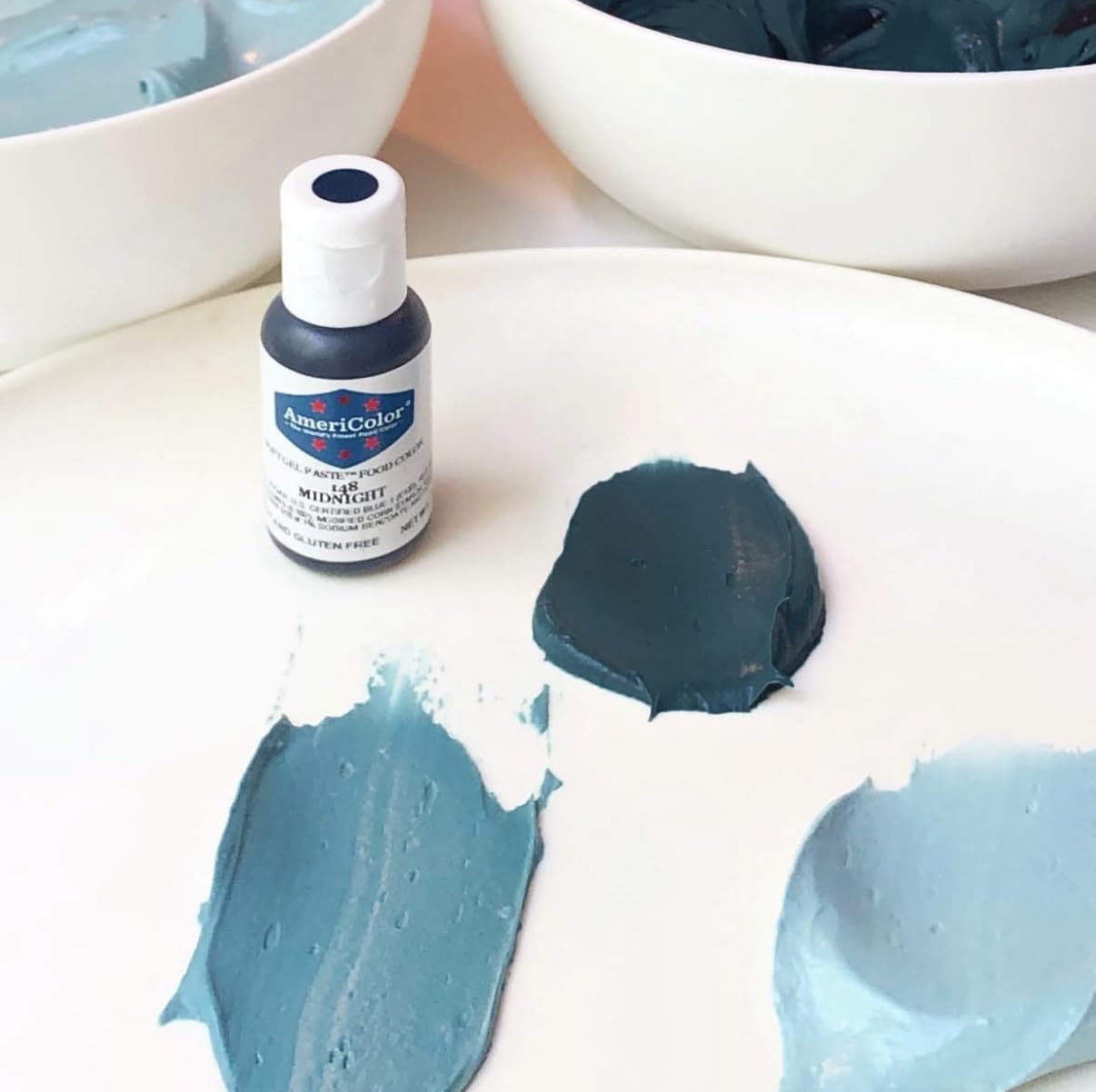 Americolor Soft Gel Paste Food Coloring .75 Midnight