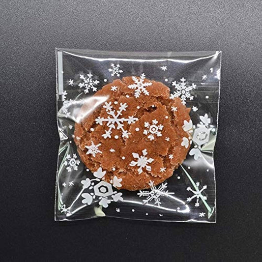 Snowflake Resealable Bags 50 Count