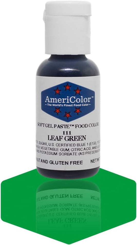Americolor Soft Gel Paste Food Coloring .75 Leaf Green