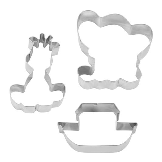 Noah's Ark 3pc Cookie Cutter Set