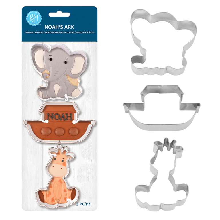 Noah's Ark 3pc Cookie Cutter Set
