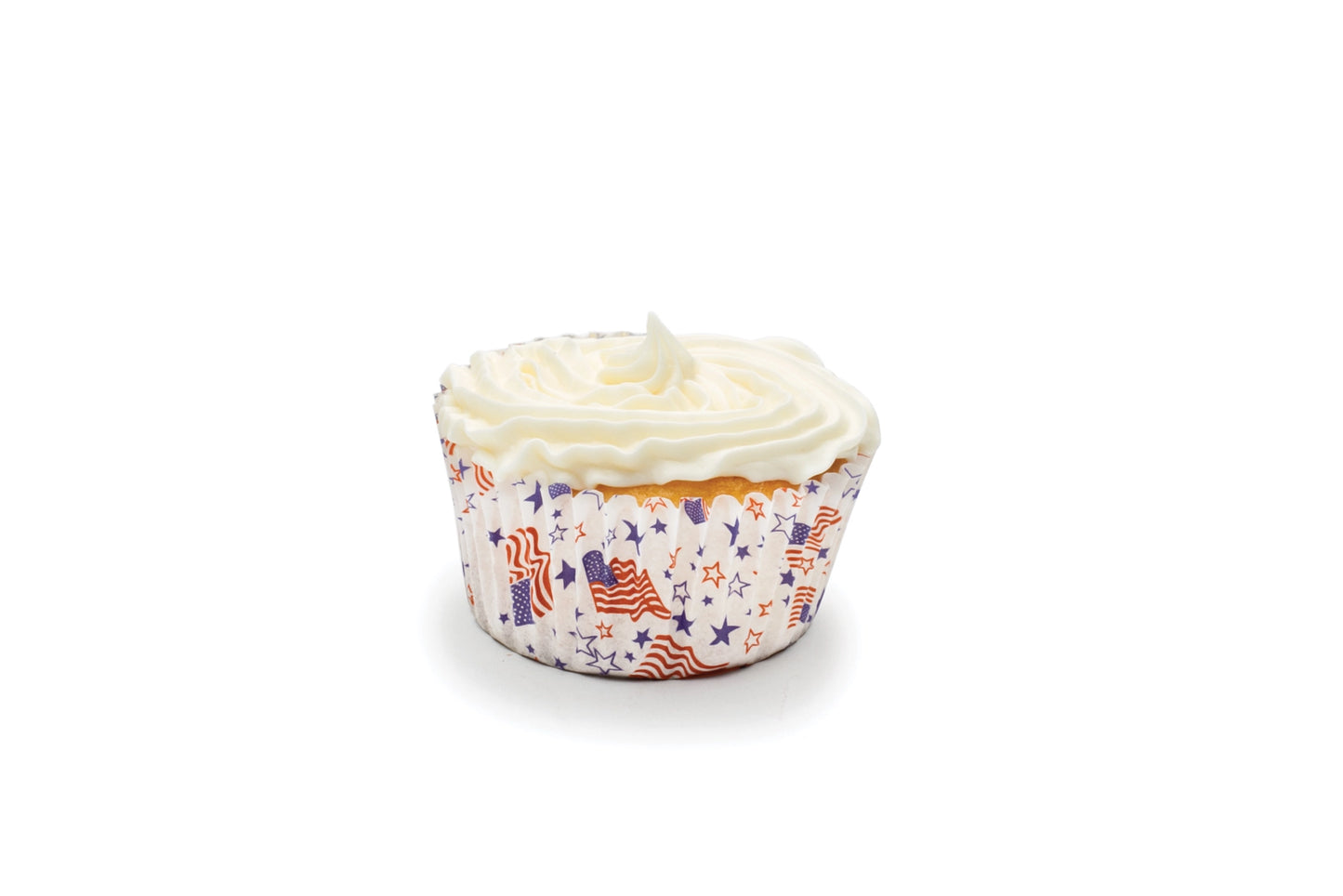 Patriotic Flag Cupcake Liners 50 Count