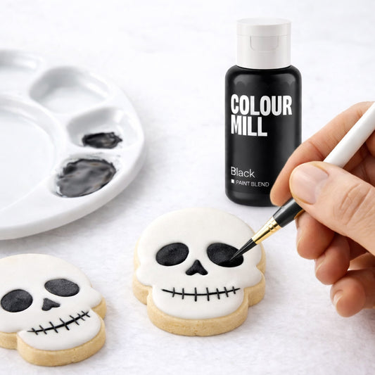 Colour Mill Edible Food Paint – Black (20mL)