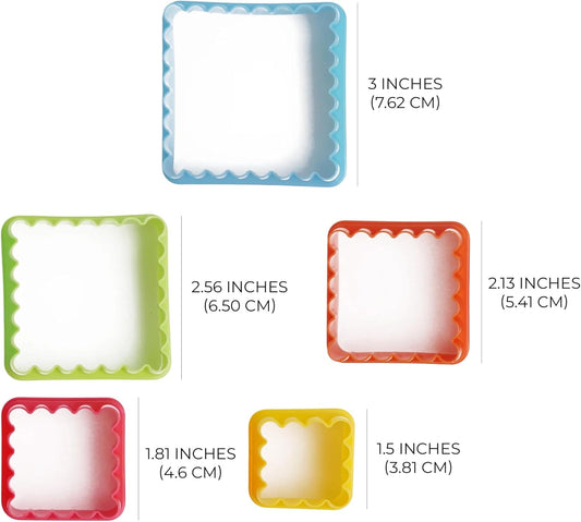 Cookie Cutter Square 6pc