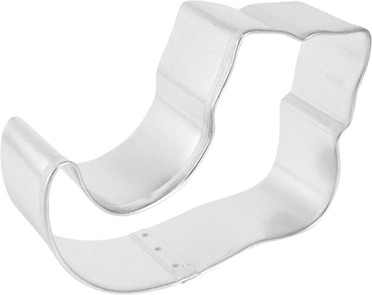 Elf Shoe Cookie Cutter – 3.5-Inch Tin-Plated Steel Christmas Cutter