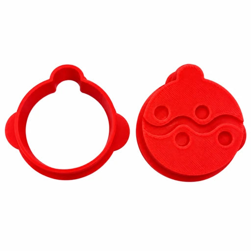 Christmas Ornament Cake Pop Cutter and Embosser Set