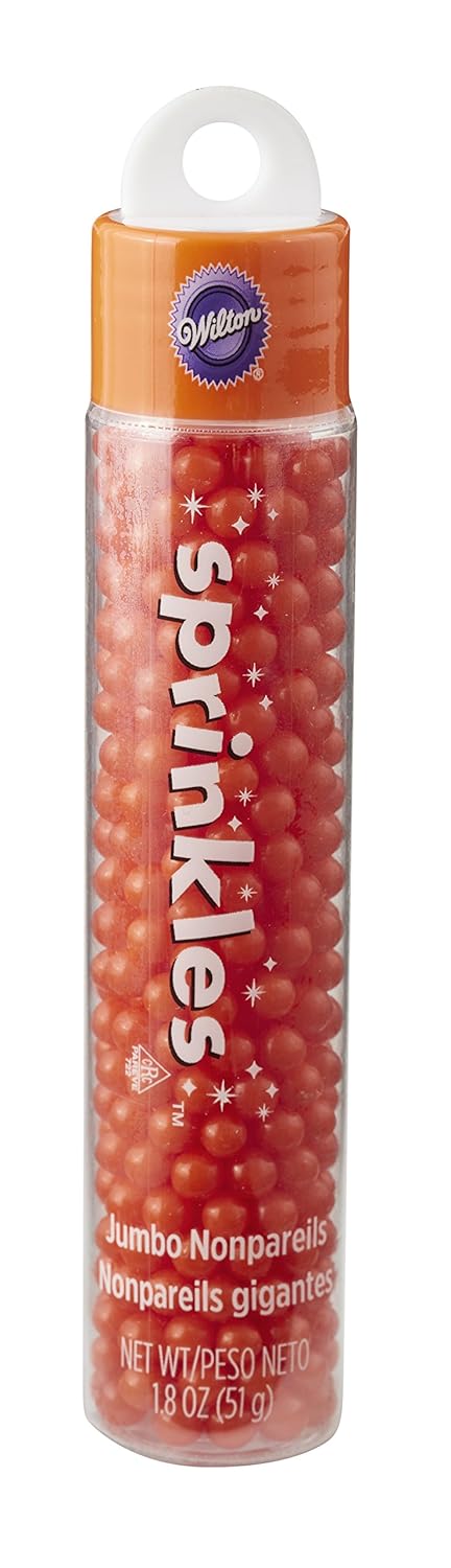 Jumbo Nonpareils Orange