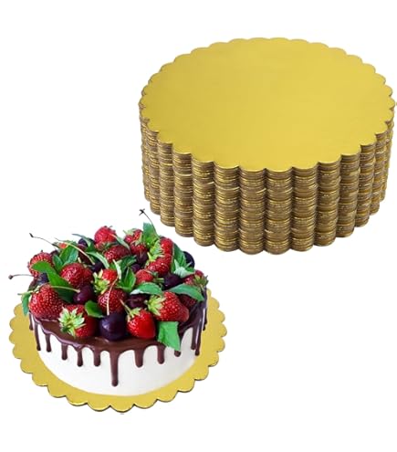 Cake Circle 10in Gold
