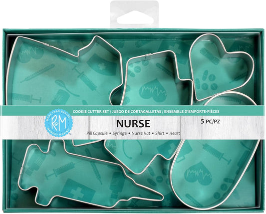 Nurse 5pc Cookie Cutter Set