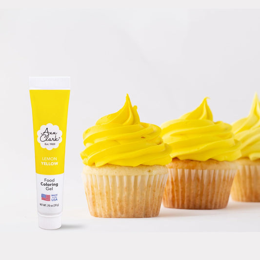 Ann Clark Food Coloring Gel Lemon Yellow  .70oz