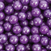 Sugar Beads Deep Purple 8mm 2 Oz
