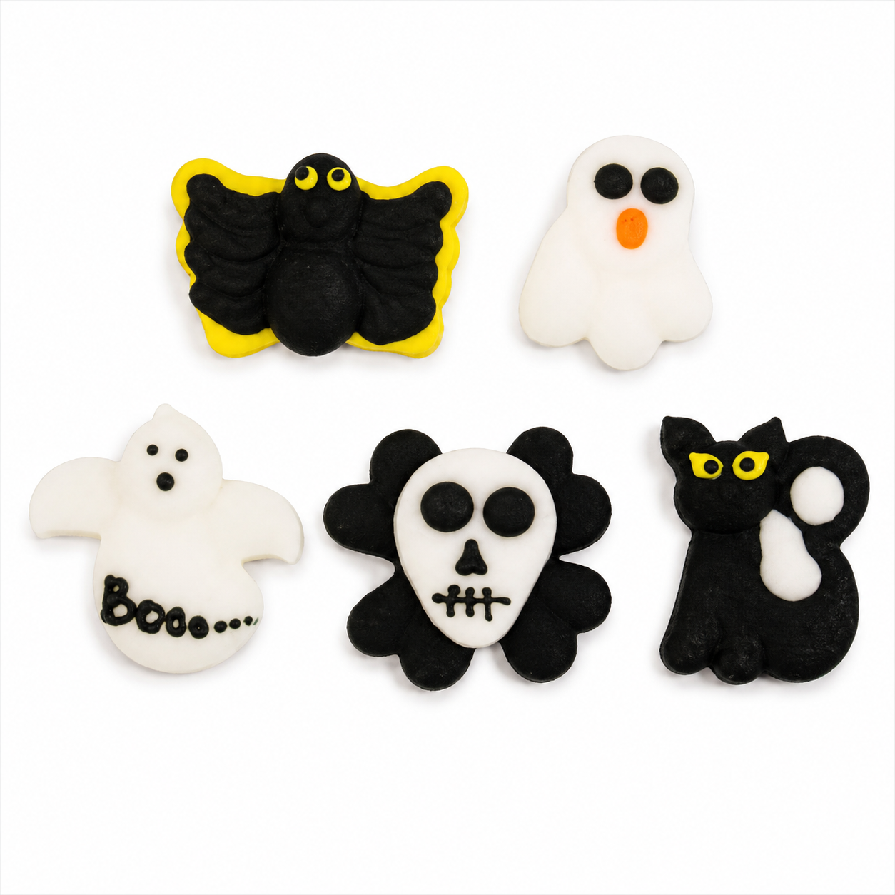 Spooky Halloween Royal Icing Decorations - 10 Count