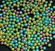 Multi-Color Decorative Dragees 3mm - Non-Edible Cake Decorating Pearls, 2 oz