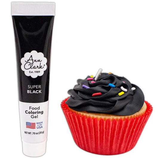 Ann Clark Food Coloring Gel Super Black  .70oz