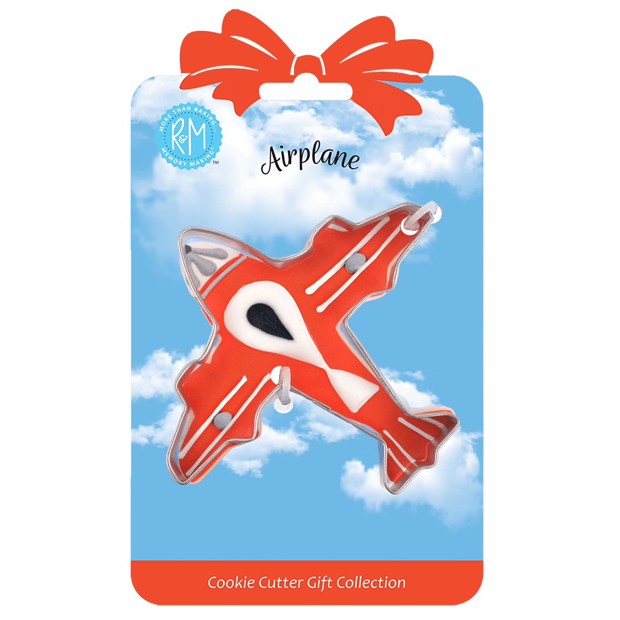 Airplane Cookie Cutter 4 Inch