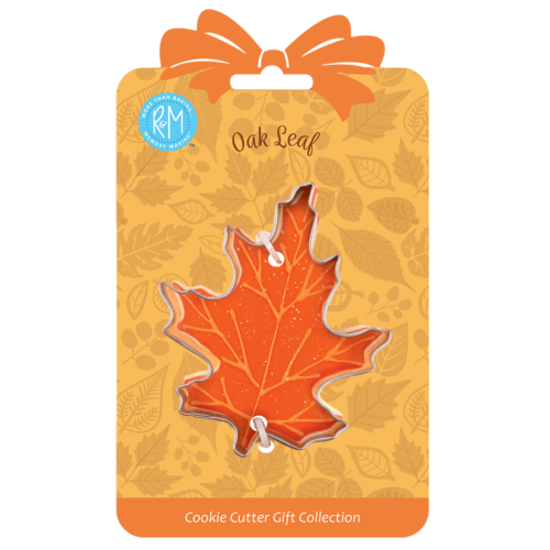 Oak Leaf Cookie Cutter 3.5in Carded
