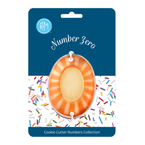 Number 0 Cookie Cutter